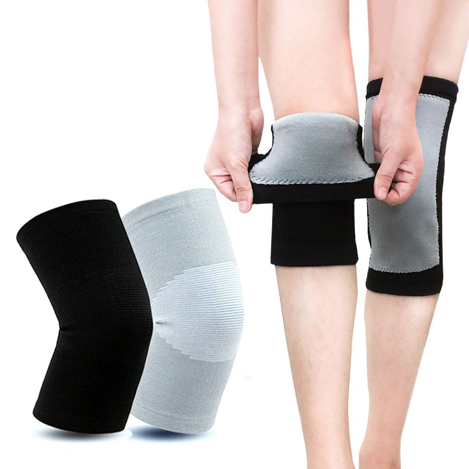 Running Gear Winter Men - WOSWEIR 겨울 따뜻한 무릎 패드, 대나무