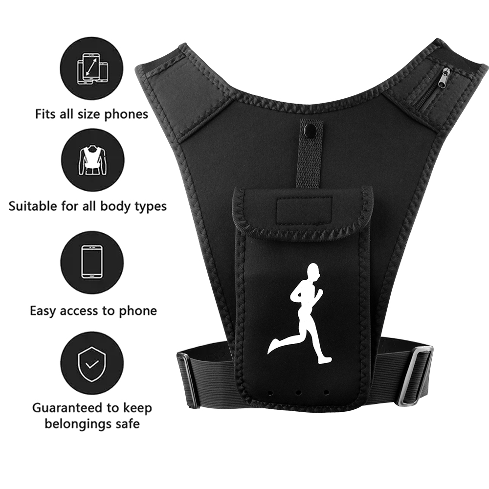 남성 여성용 조정 가능한 러닝 조끼 전화 홀더, 휴대폰 - Running Gear Sale 리뷰 및 가격