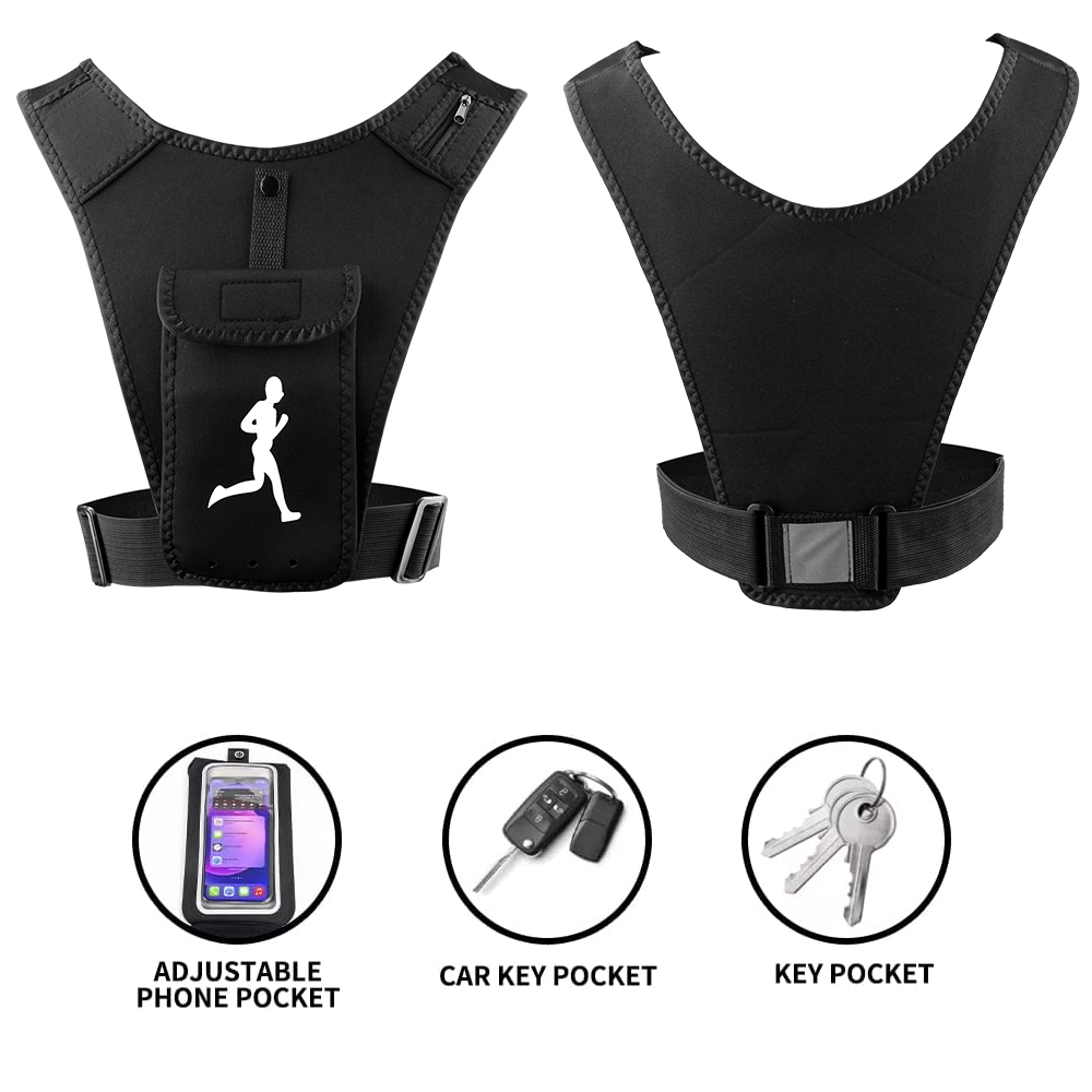 남성 여성용 조정 가능한 러닝 조끼 전화 홀더, 휴대폰 - Running Gear Sale 리뷰 및 가격